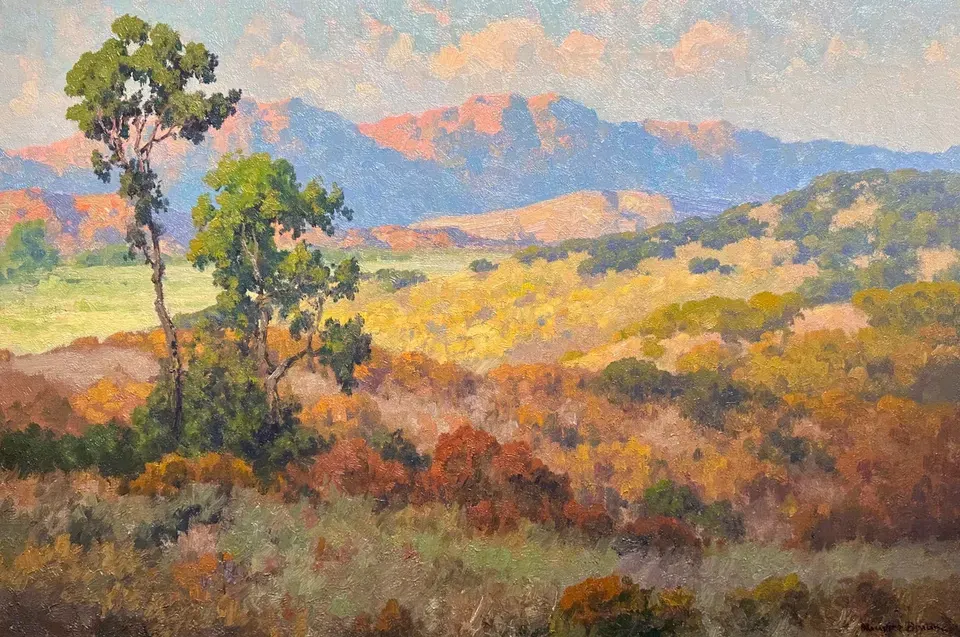 Maurice Braun, Evening Light, oil on canvas