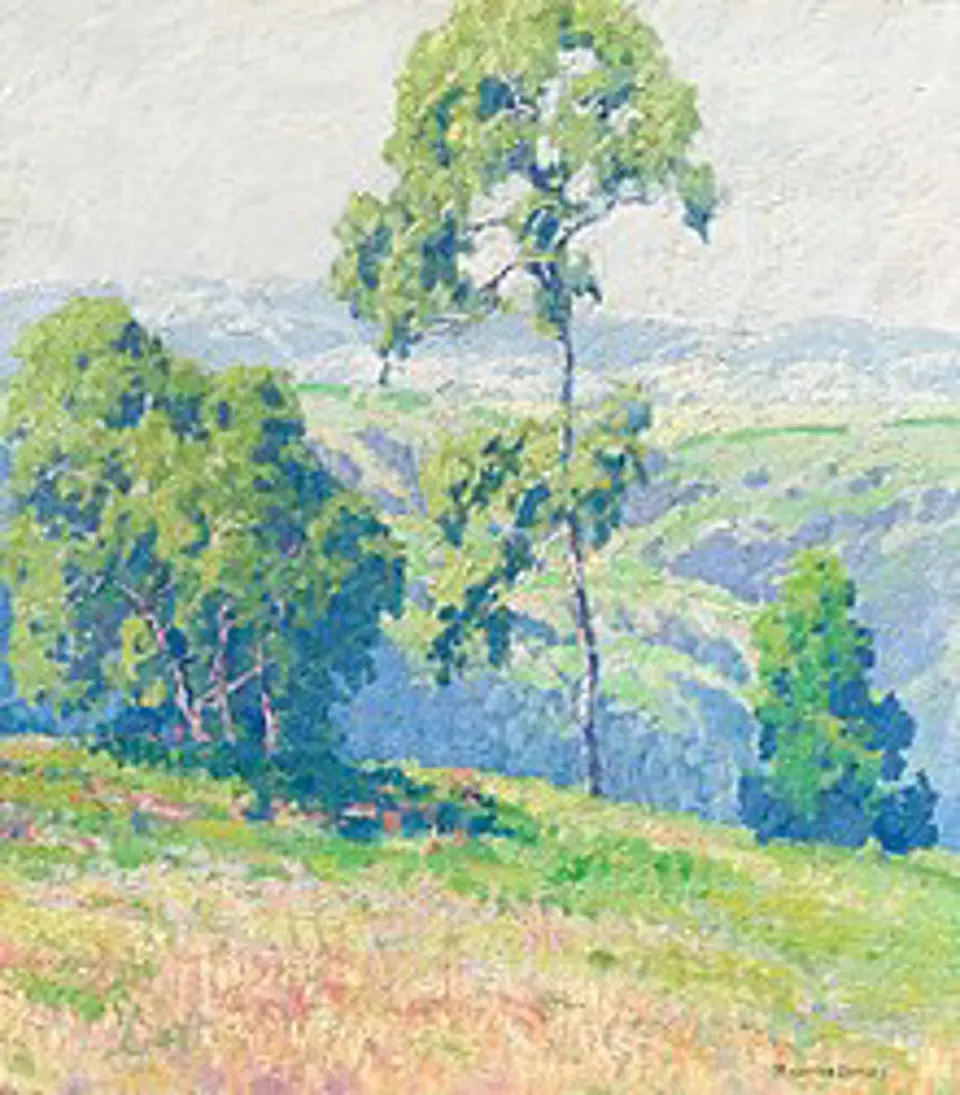Maurice Braun, Mission Valley, oil on canvas