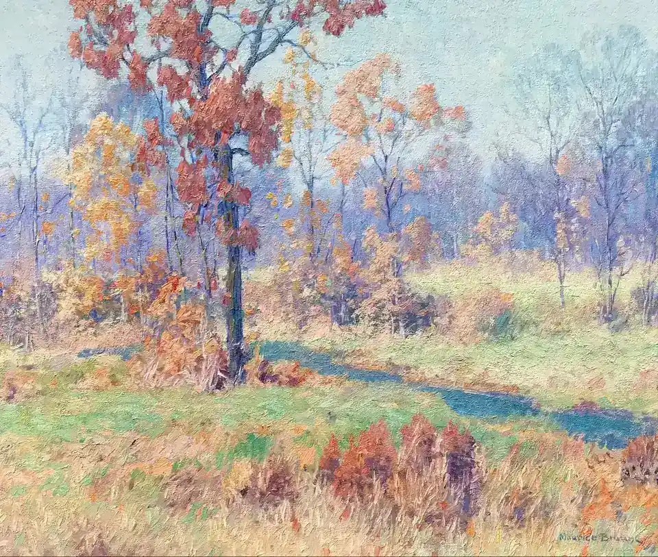 Maurice Braun, November (Conn), oil on canvas